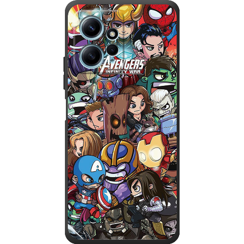 Чехол BoxFace Xiaomi Redmi Note 12 4G Avengers Infinity War