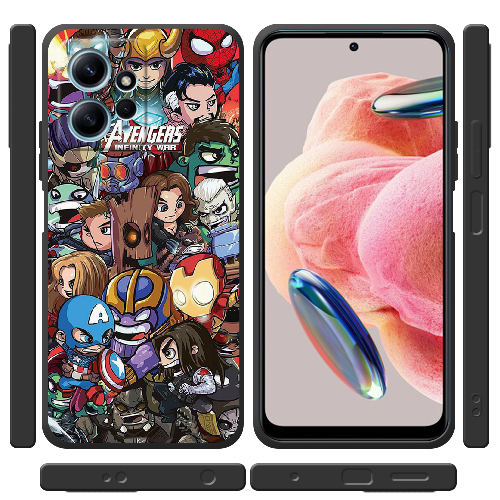 Чехол BoxFace Xiaomi Redmi Note 12 4G Avengers Infinity War