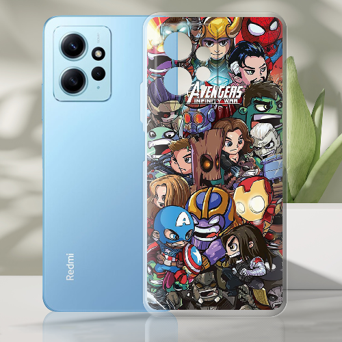 Чехол BoxFace Xiaomi Redmi Note 12 4G Avengers Infinity War