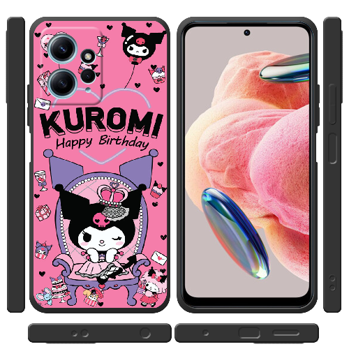 Чехол BoxFace Xiaomi Redmi Note 12 4G День народження Kuromi