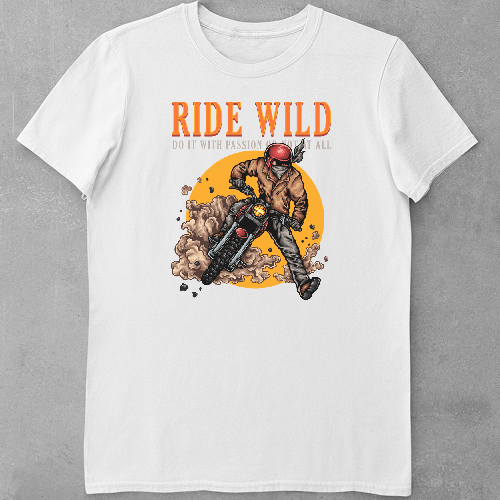 Дитяча футболка для хлопчиків Ride Wild