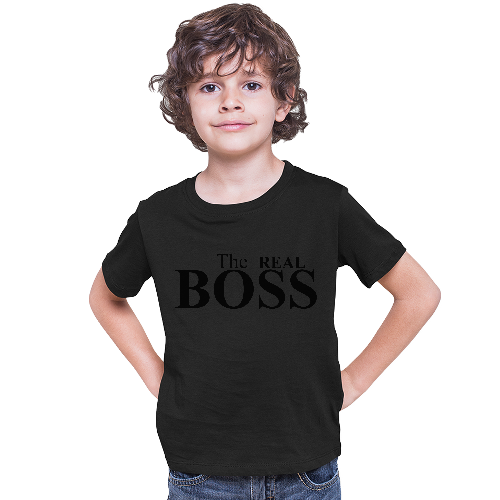 Дитяча футболка для хлопчиків Real Boss