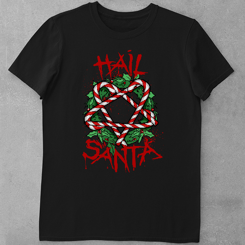 Дитяча футболка для хлопчиків Hail Santa