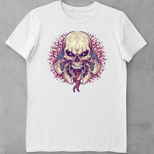 Дитяча футболка для хлопчиків Alien Skull
