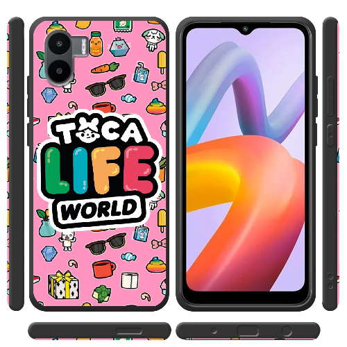 Чехол BoxFace Xiaomi Redmi A2 Toca Boca Life World