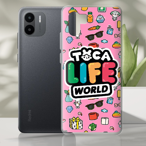 Чехол BoxFace Xiaomi Redmi A2 Toca Boca Life World