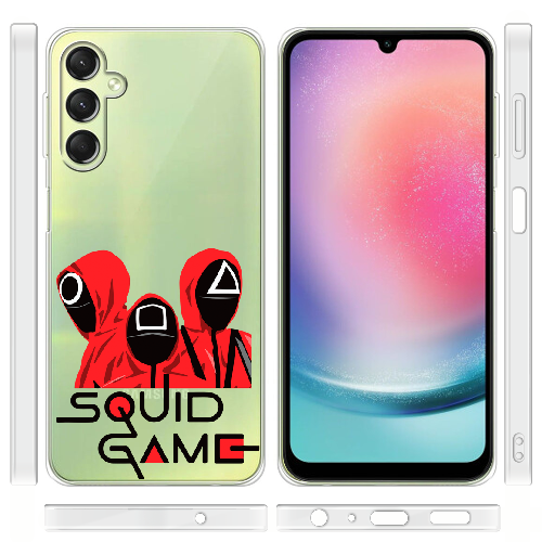 Чехол BoxFace Samsung Galaxy A24 (A245) siquid game люди в красном