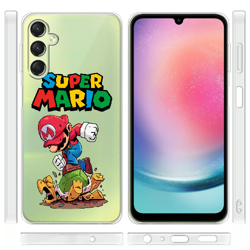 Чехол BoxFace Samsung Galaxy A24 (A245) Super Mario