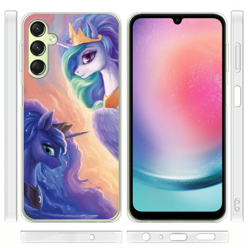 Чехол BoxFace Samsung Galaxy A24 (A245) My Little Pony Rarity Princess Luna