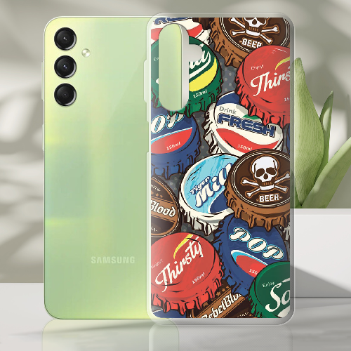 Чехол BoxFace Samsung Galaxy A24 (A245) Drink Lids