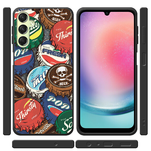 Чехол BoxFace Samsung Galaxy A24 (A245) Drink Lids