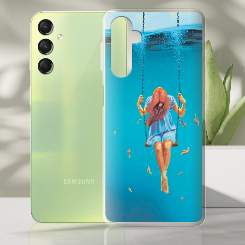 Чехол BoxFace Samsung Galaxy A24 (A245) Girl In The Sea