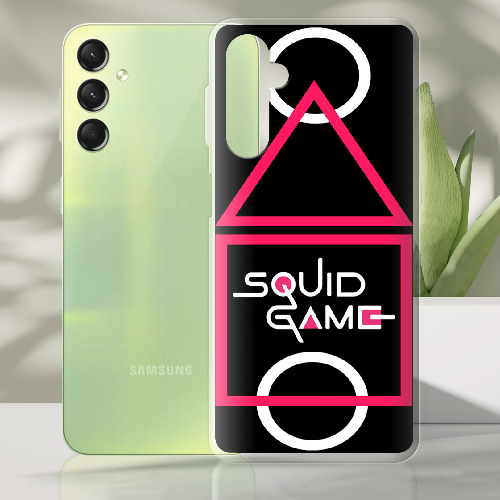 Чехол BoxFace Samsung Galaxy A24 (A245) siquid game поле для игры в кальмара