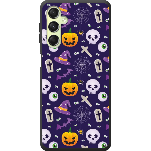 Чехол BoxFace Samsung Galaxy A24 (A245) Halloween Purple Mood