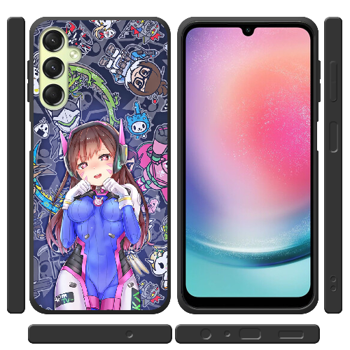 Чехол BoxFace Samsung Galaxy A24 (A245) Overwatch D.VA