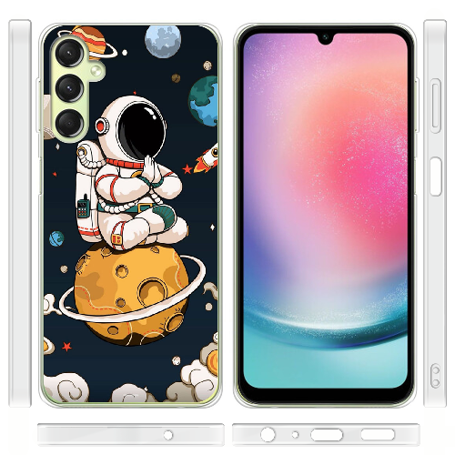 Чехол BoxFace Samsung Galaxy A24 (A245) Astronaut