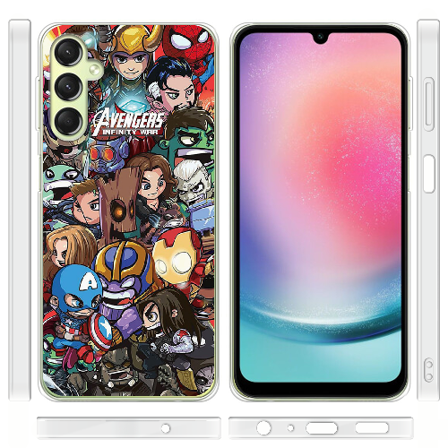 Чехол BoxFace Samsung Galaxy A24 (A245) Avengers Infinity War