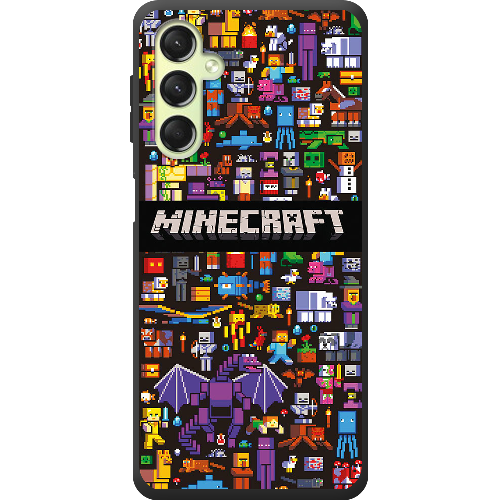 Чехол BoxFace Samsung Galaxy A24 (A245) Minecraft Mobbery