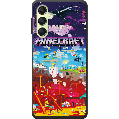 Чехол BoxFace Samsung Galaxy A24 (A245) Minecraft World Beyond