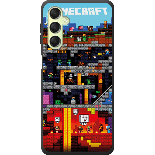 Чехол BoxFace Samsung Galaxy A24 (A245) Minecraft Lode Runner