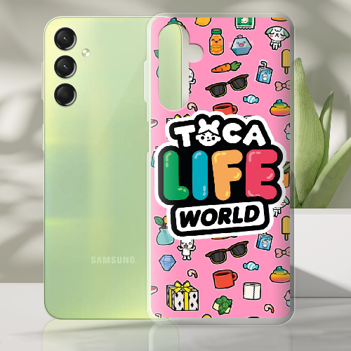 Чехол BoxFace Samsung Galaxy A24 (A245) Toca Boca Life World