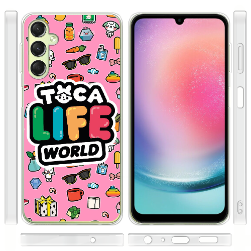 Чехол BoxFace Samsung Galaxy A24 (A245) Toca Boca Life World