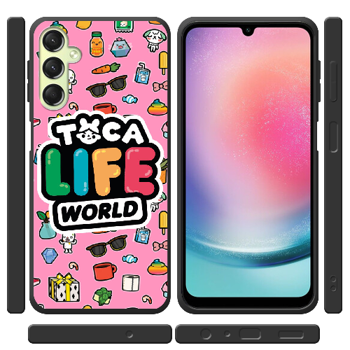 Чехол BoxFace Samsung Galaxy A24 (A245) Toca Boca Life World