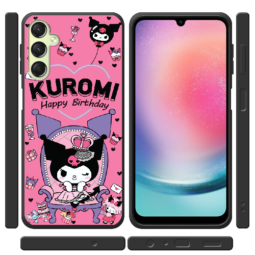 Чехол BoxFace Samsung Galaxy A24 (A245) День народження Kuromi