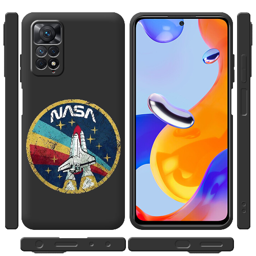 Чехол BoxFace Xiaomi Redmi Note 12 Pro 4G Space Shuttle NASA