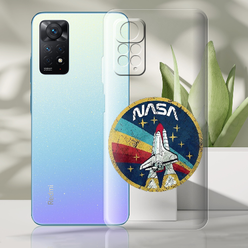 Чехол BoxFace Xiaomi Redmi Note 12 Pro 4G Space Shuttle NASA