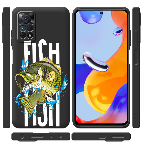 Чехол BoxFace Xiaomi Redmi Note 12 Pro 4G Bass fish