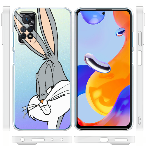 Чехол BoxFace Xiaomi Redmi Note 12 Pro 4G Lucky Rabbit