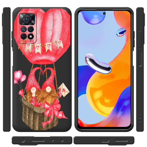 Чехол BoxFace Xiaomi Redmi Note 12 Pro 4G Valentine Dwarfs