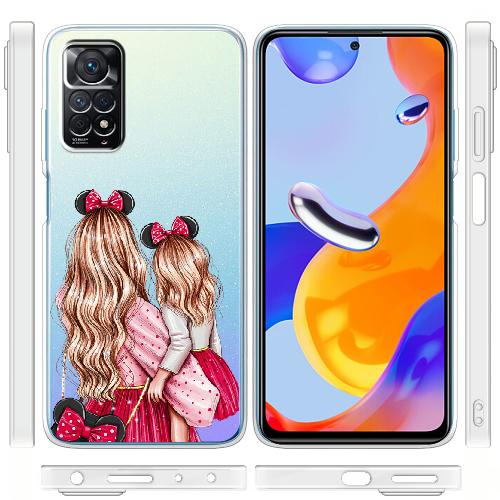 Чехол BoxFace Xiaomi Redmi Note 12 Pro 4G Mouse Girls