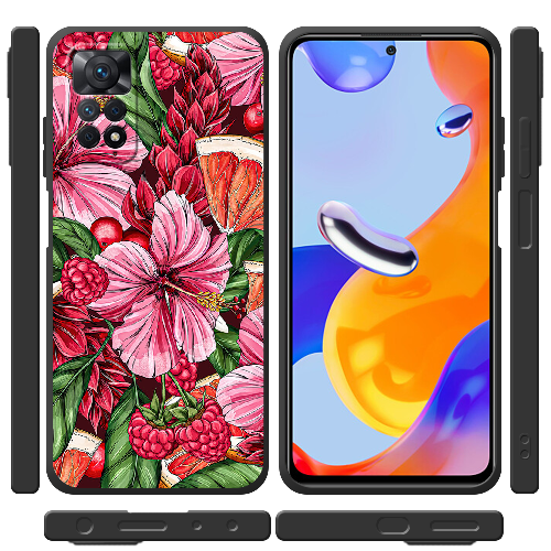 Чехол BoxFace Xiaomi Redmi Note 12 Pro 4G Tropical Flowers