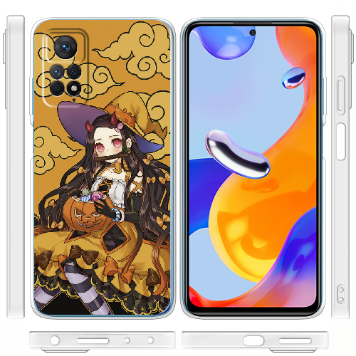 Чехол BoxFace Xiaomi Redmi Note 12 Pro 4G Kamado Nezuko Halloween