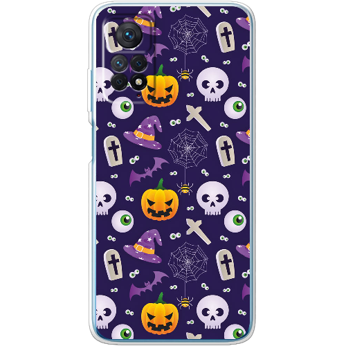 Чехол BoxFace Xiaomi Redmi Note 12 Pro 4G Halloween Purple Mood