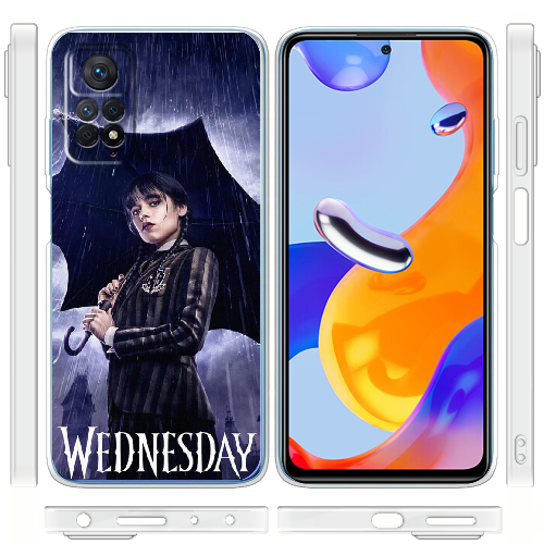 Чехол BoxFace Xiaomi Redmi Note 12 Pro 4G Wednesday Addams