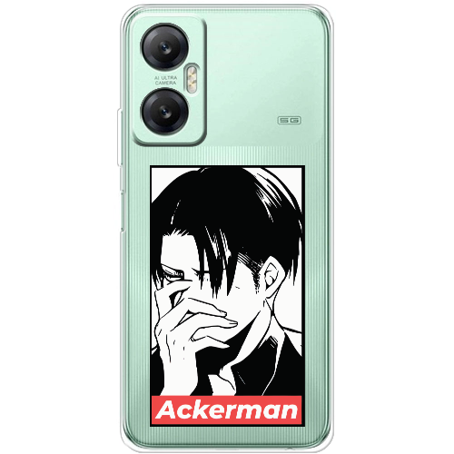 Чехол BoxFace Infinix Hot 20 5G Attack On Titan - Ackerman