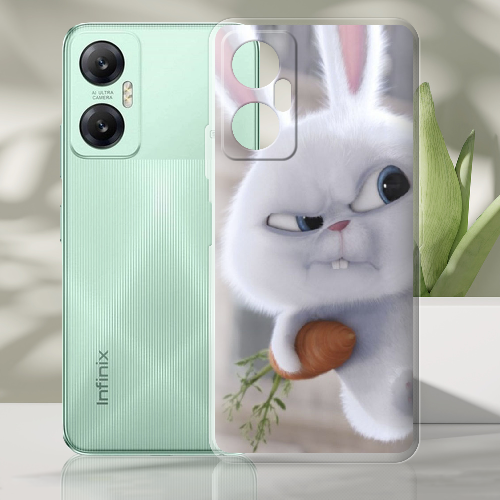 Чехол BoxFace Infinix Hot 20 5G Rabbit Snowball