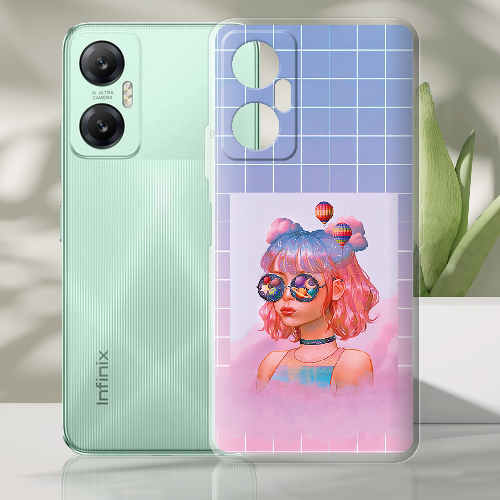 Чехол BoxFace Infinix Hot 20 5G Girl in the Clouds