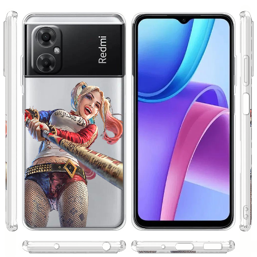 Чехол BoxFace Xiaomi Redmi Note 11R Happy Harley Quinn