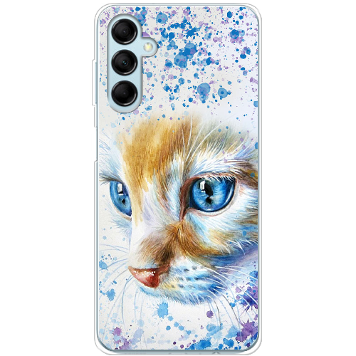 Чехол BoxFace Samsung Galaxy M14 5G (M146) Голубоглазый Кот