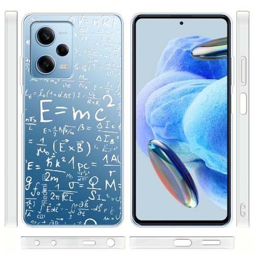 Чехол BoxFace Xiaomi Redmi Note 12 Pro 5G E=mc2