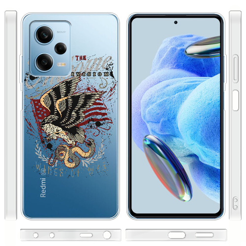 Чехол BoxFace Xiaomi Redmi Note 12 Pro 5G Wings of War