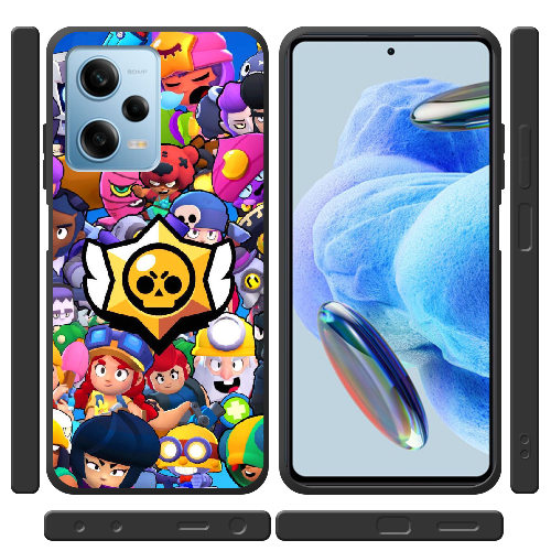 Чехол BoxFace Xiaomi Redmi Note 12 Pro 5G Brawl Stars