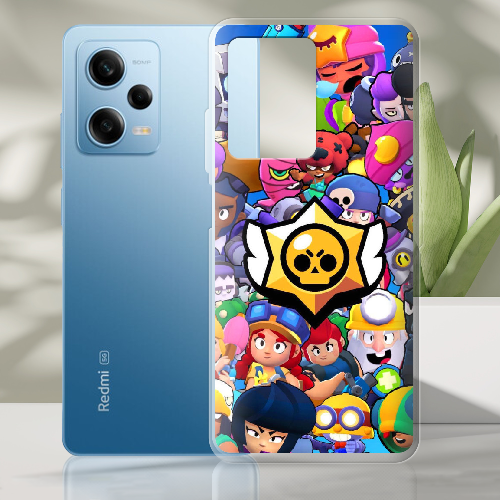 Чехол BoxFace Xiaomi Redmi Note 12 Pro 5G Brawl Stars