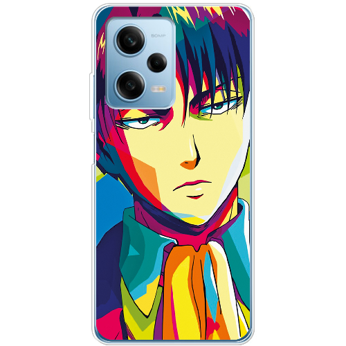 Чехол BoxFace Xiaomi Redmi Note 12 Pro 5G Attack on titan Levi Anime Pop