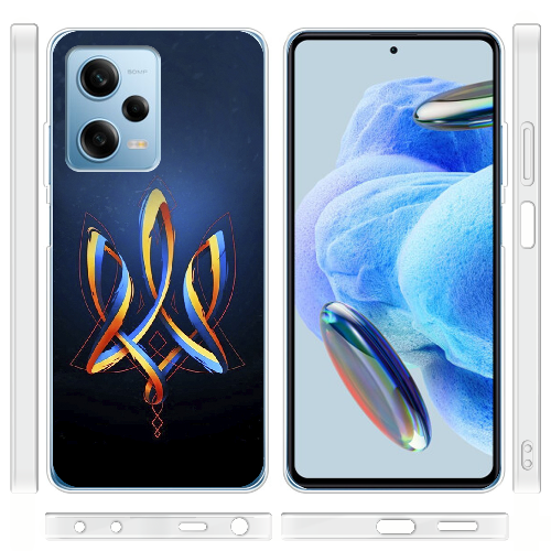 Чехол BoxFace Xiaomi Redmi Note 12 Pro 5G Ukrainian Emblem