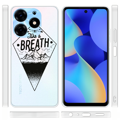 Чехол BoxFace Tecno Spark 10 Pro Take a Breath